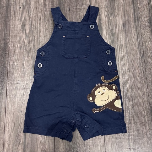 Carter’s Shortalls & Checkered Shorts with Puma Collared Shirt Bundle - Picture 3 of 9